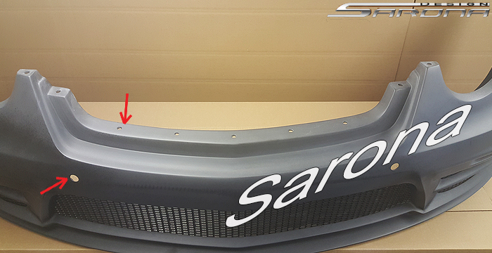 Custom Bentley GT  Coupe Front Bumper (2004 - 2010) - $1590.00 (Part #BT-027-FB)